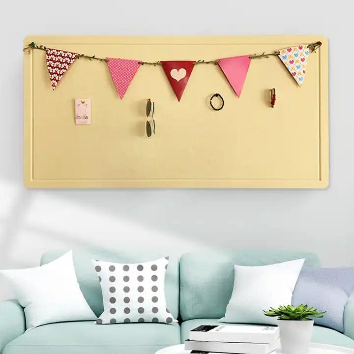 Hot selling durable colorful felt acoustic panels felt board photo wall