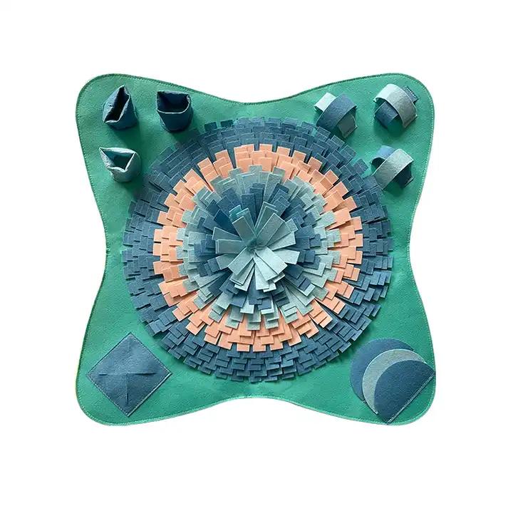 Non-Slip Portable Durable Interactive snuffle mat Dog Puzzle Toys