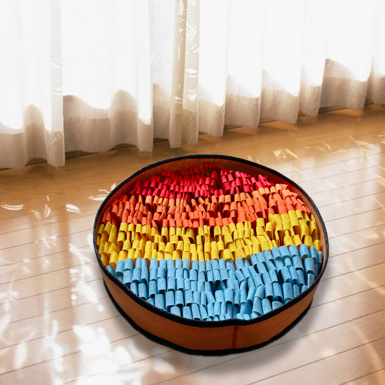 Rainbow Snuffle Mat Slow Feeding Bowl