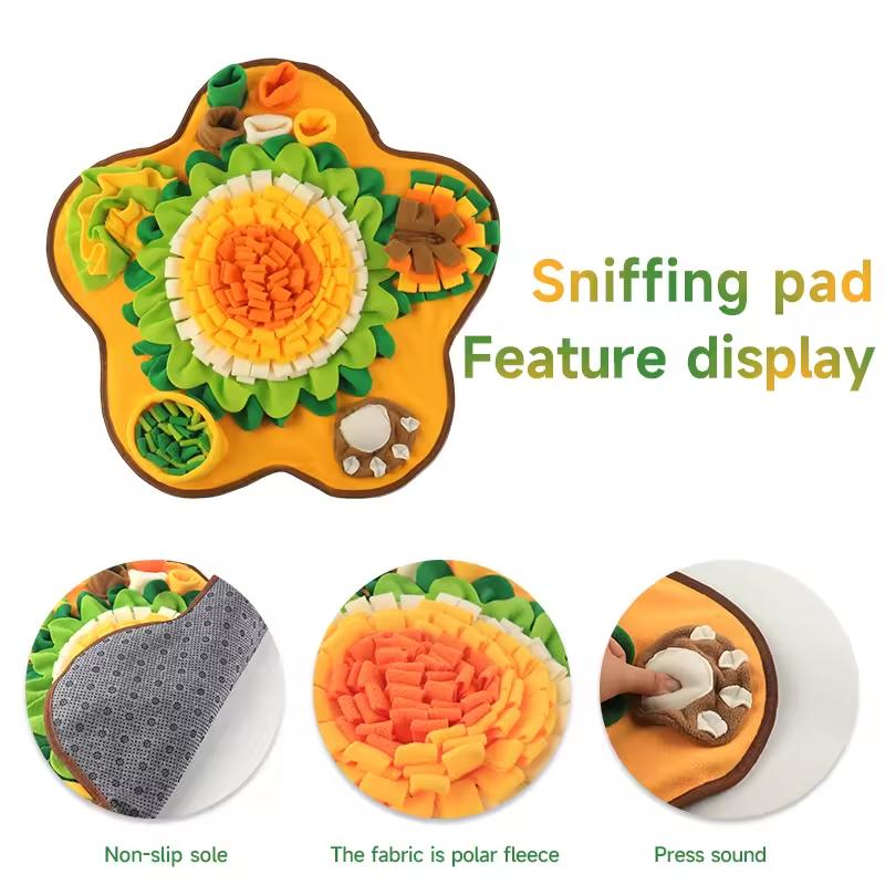 snail snuffle mat
