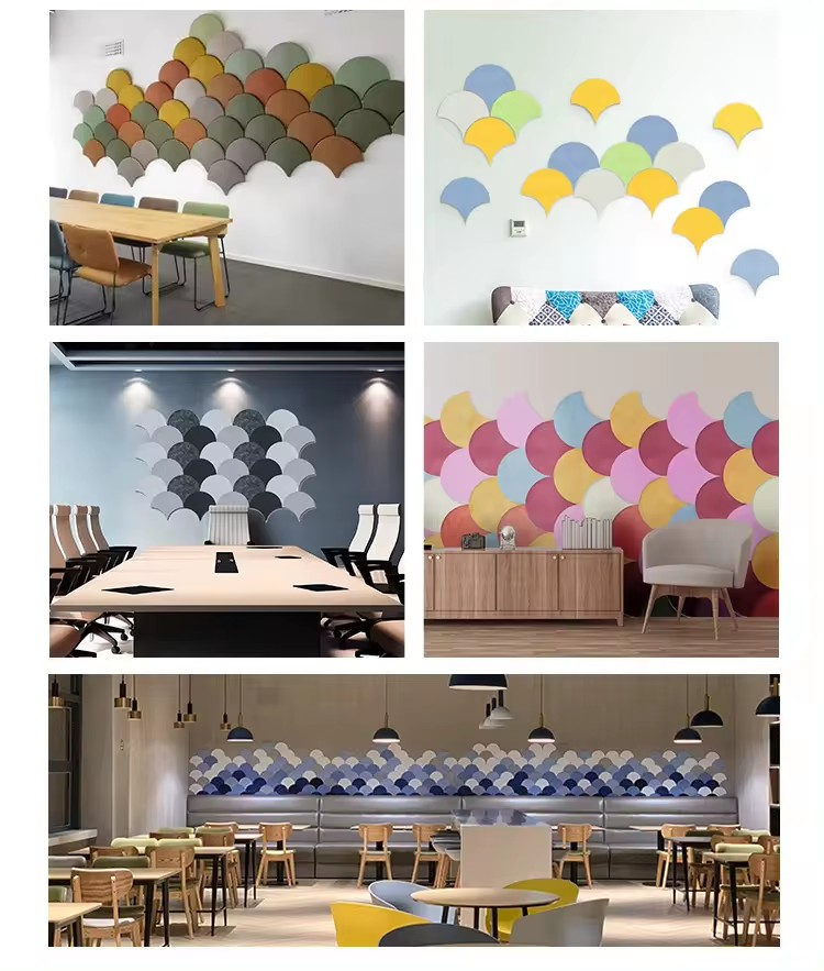 acoustic hexagon panels