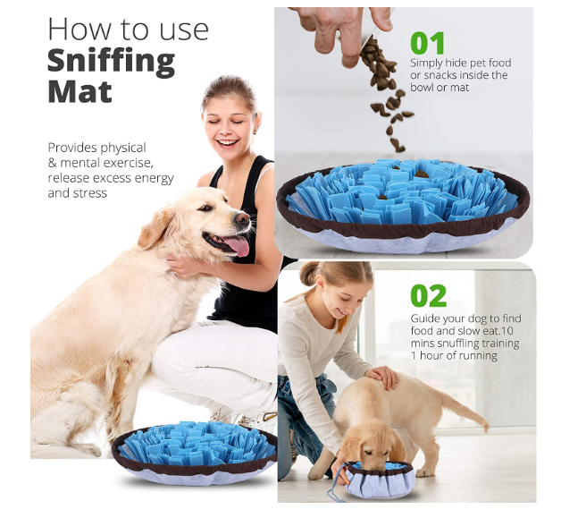 snuffle mat for bunny