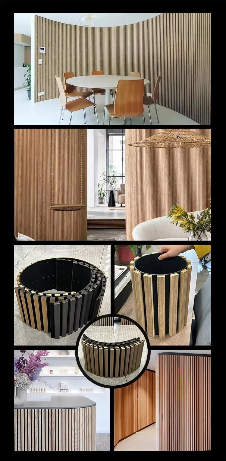 wood fluted wall panels